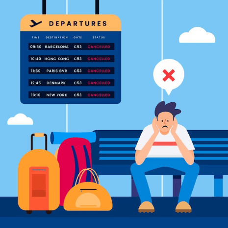 Travel insurance coverage for cancelled flights